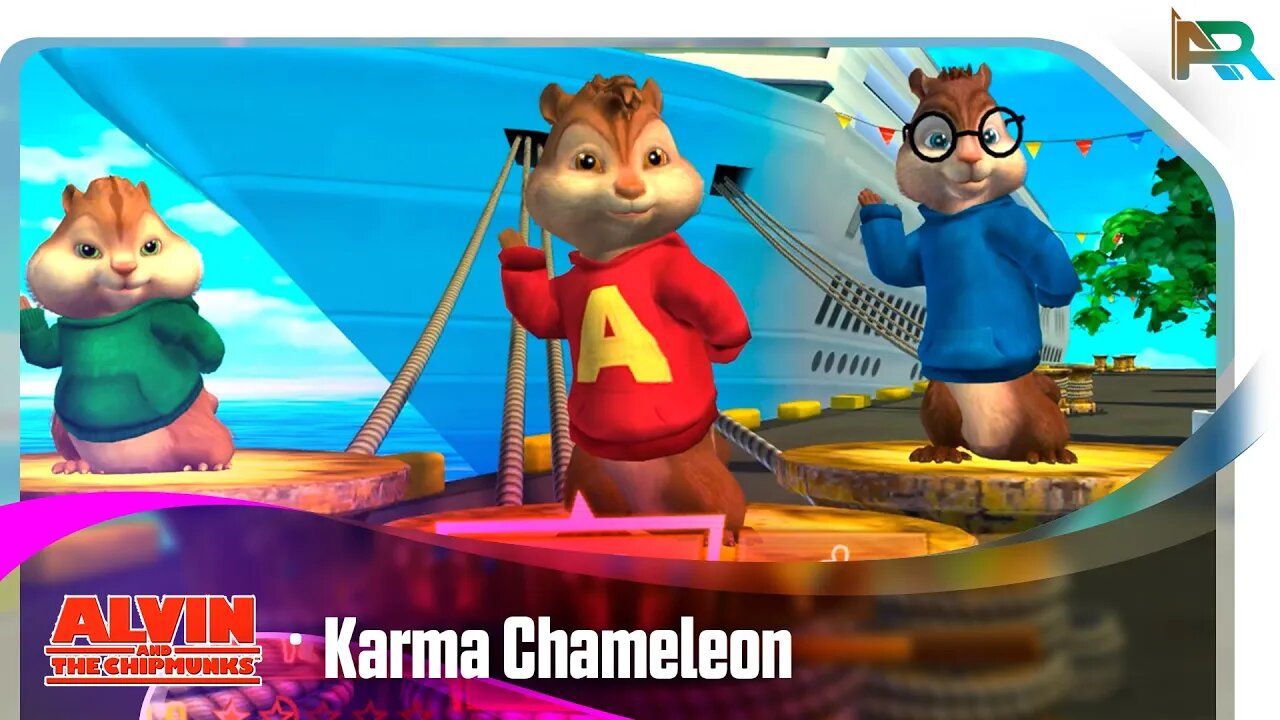 Alvin and the Chipmunks - Karma Chameleon (Wii)