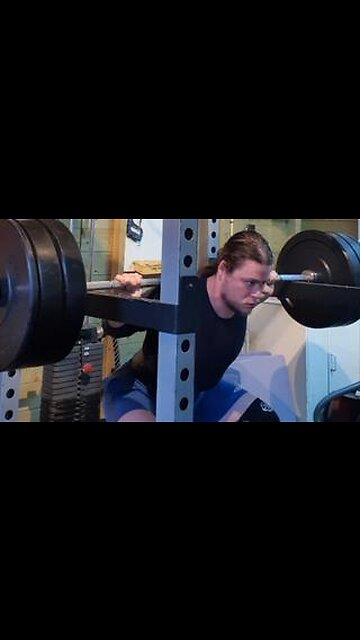 3x3 110 Kgs Anderson Squats.