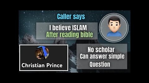 I believe ISLAM is false - Christian Prince