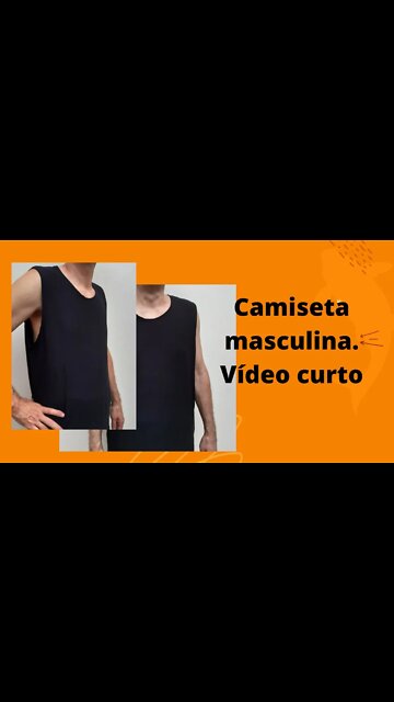 Camiseta masculina molde #shorts
