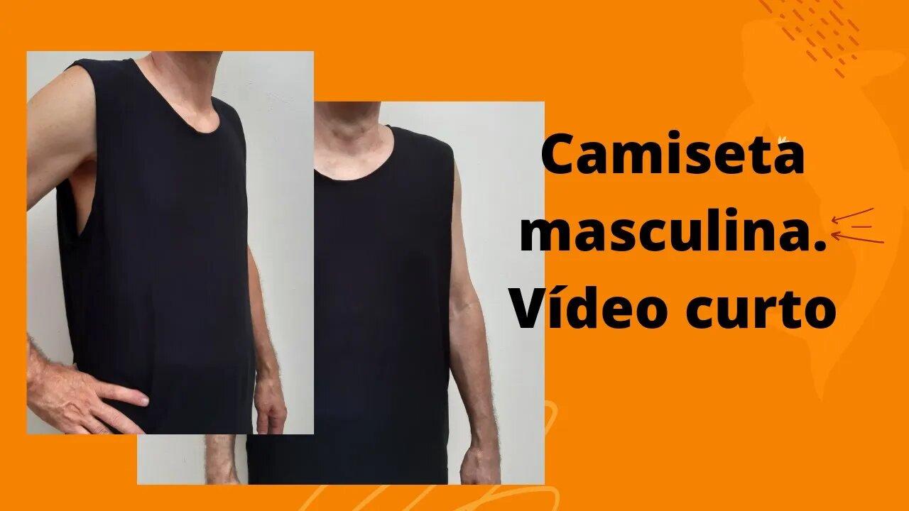 Camiseta masculina molde #shorts