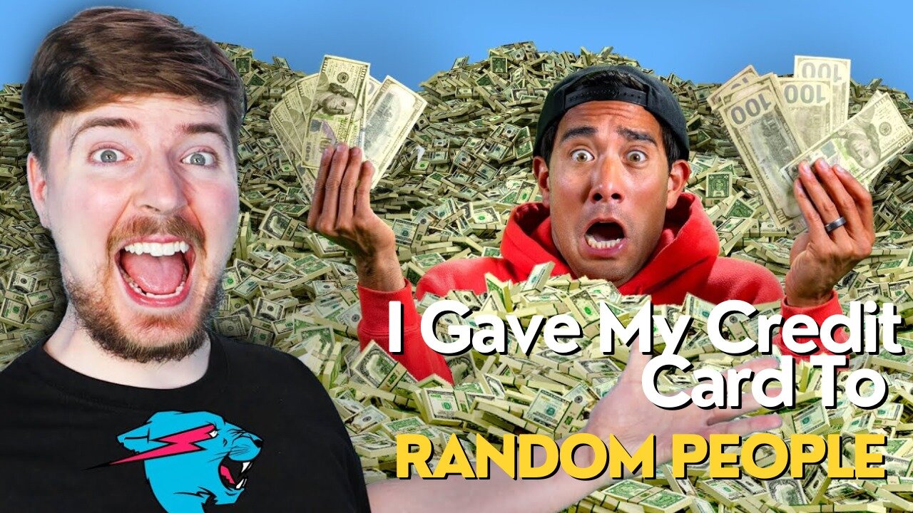 I Gave My Credit Card To Random People♥️ | Mr Beast | Aliza Ashfaq