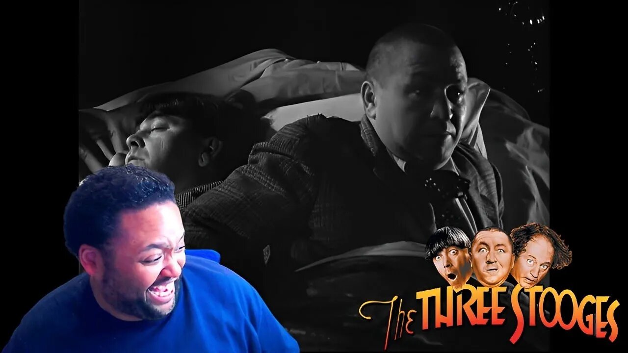 Curly Don't Play With Those Spooks _ The Three Stooges Ep 86 If A Body Meets A Body _ Reaction