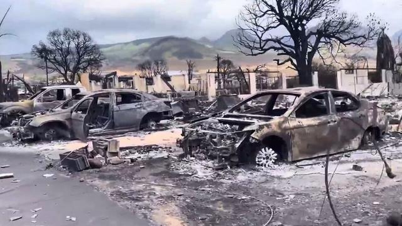 MUST WATCH: LAHAINA MAUI FIRES AFTER THE MASSIVE DESTRUCTION RARE ON SCENE FOOTAGE