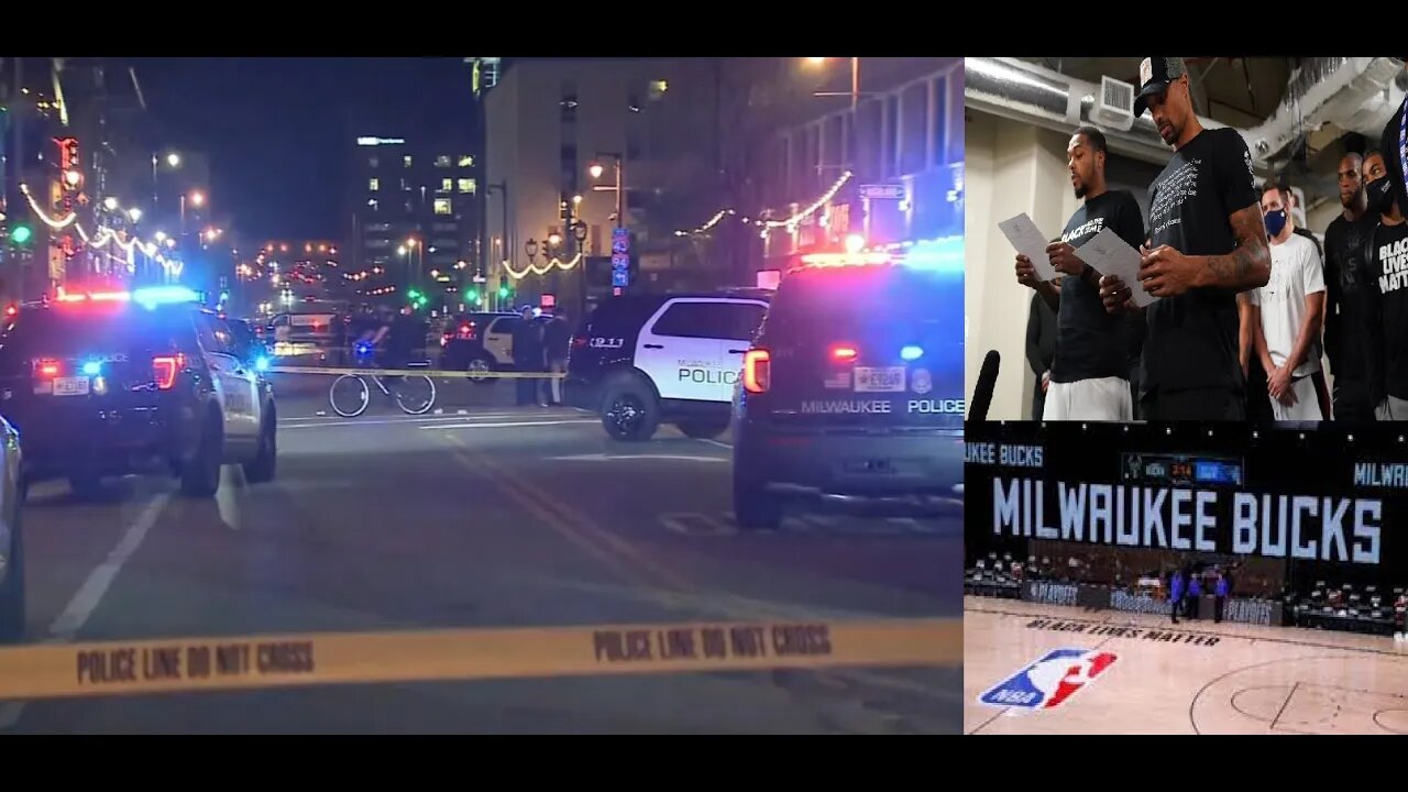 SHOOTING Near Milwaukee Bucks NBA PLAYOFFS Game 6 Gets Ignored, Unlike 2020's KENOSHA Shooting