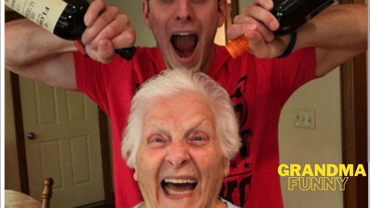 Funny pranks with grandma