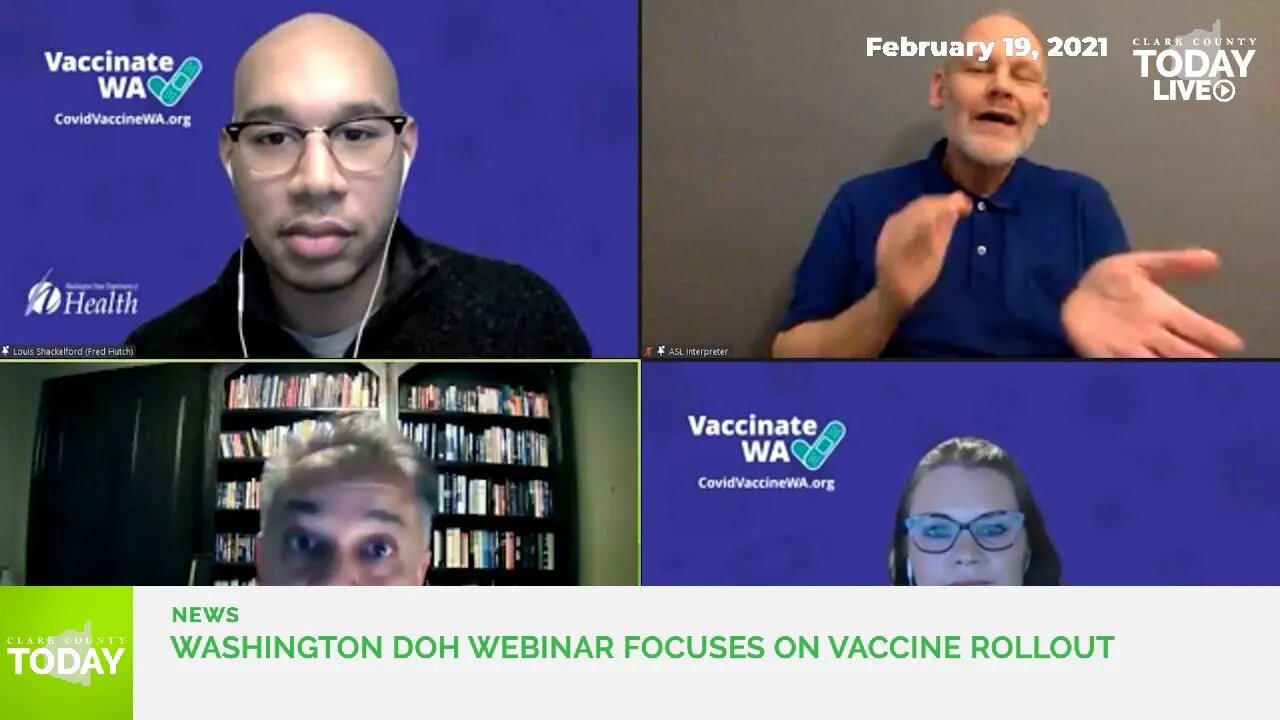 Health officials answer questions about Washington’s vaccine rollout