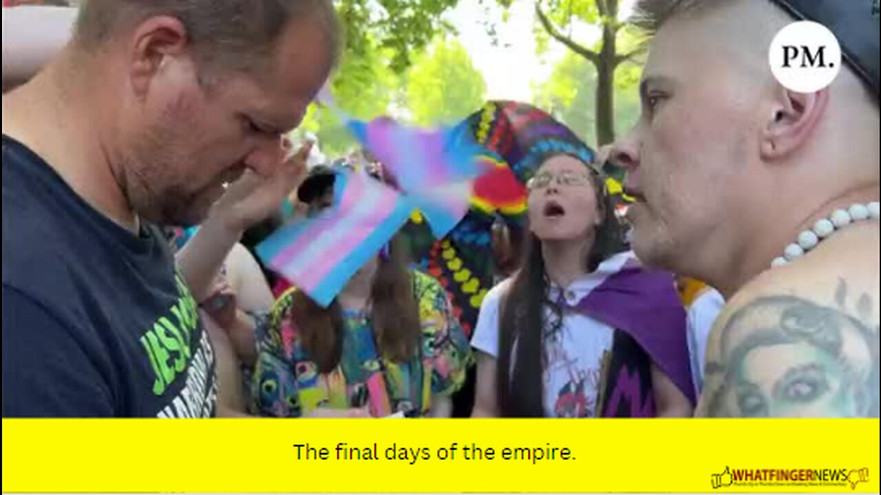 The final days of the empire.