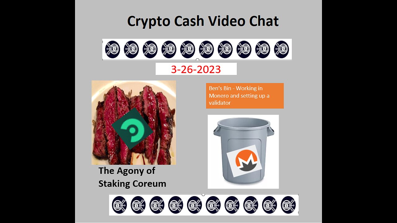 Crypto Cash Video Chat Volume 19