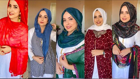 5 Different Ways To Wear Basic White Kurti | Simple And Smart | Faiqa Hassan