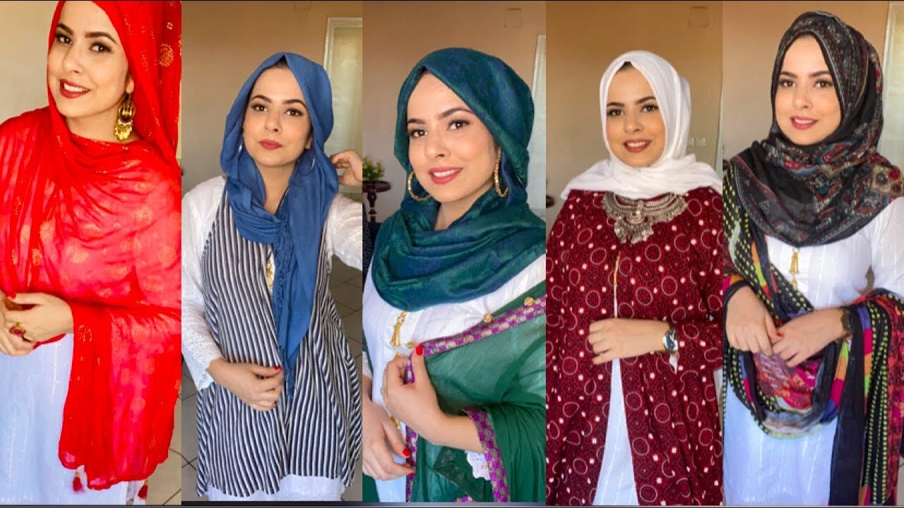 5 Different Ways To Wear Basic White Kurti | Simple And Smart | Faiqa Hassan