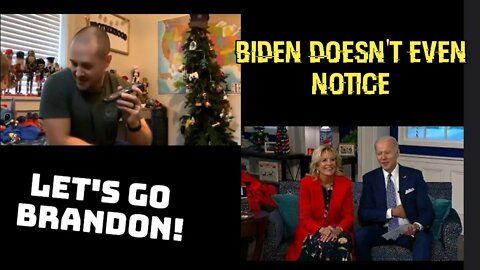 Biden doesn't even notice