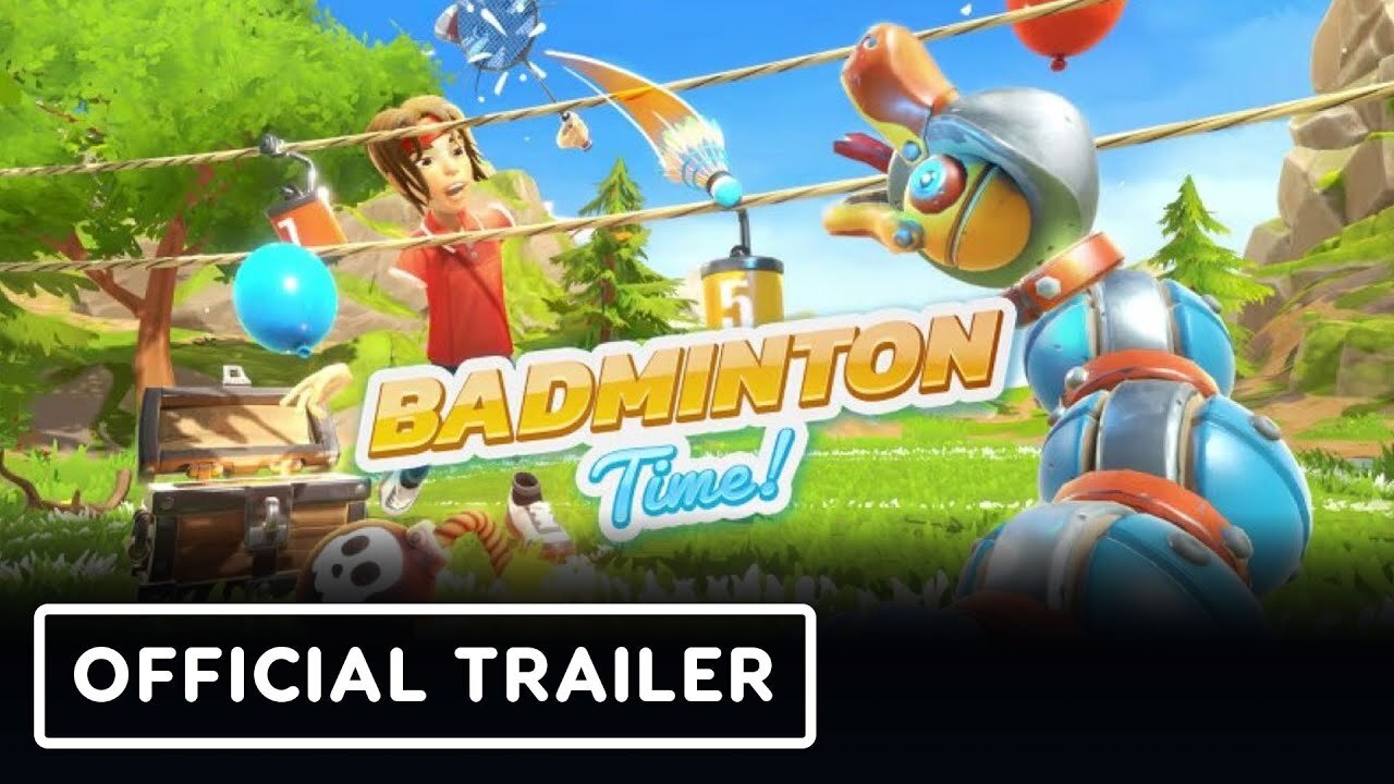 Badminton Time VR - Official Announcement Trailer