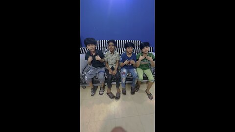 Elephant prank with children