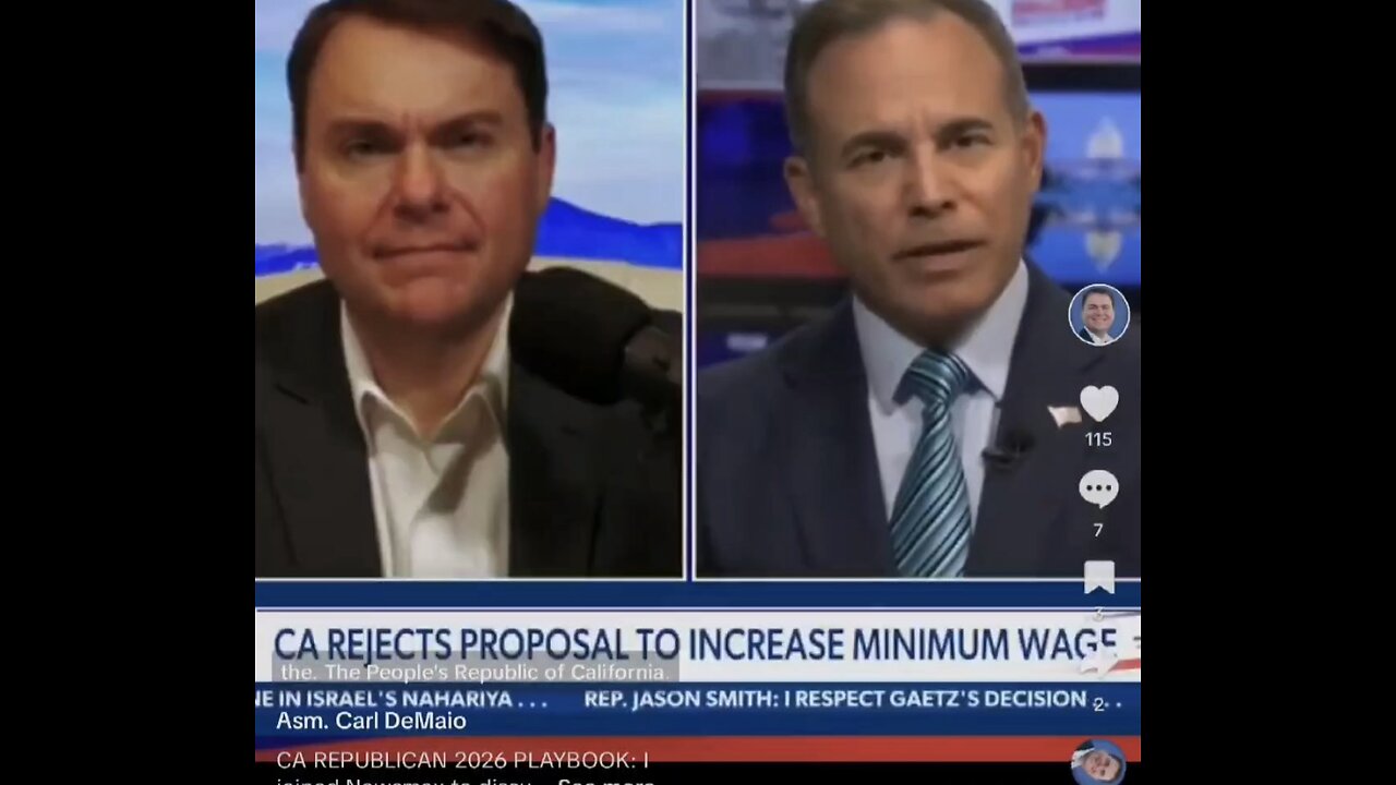 Captioned - CA rejects the proposal to raise minimum wage