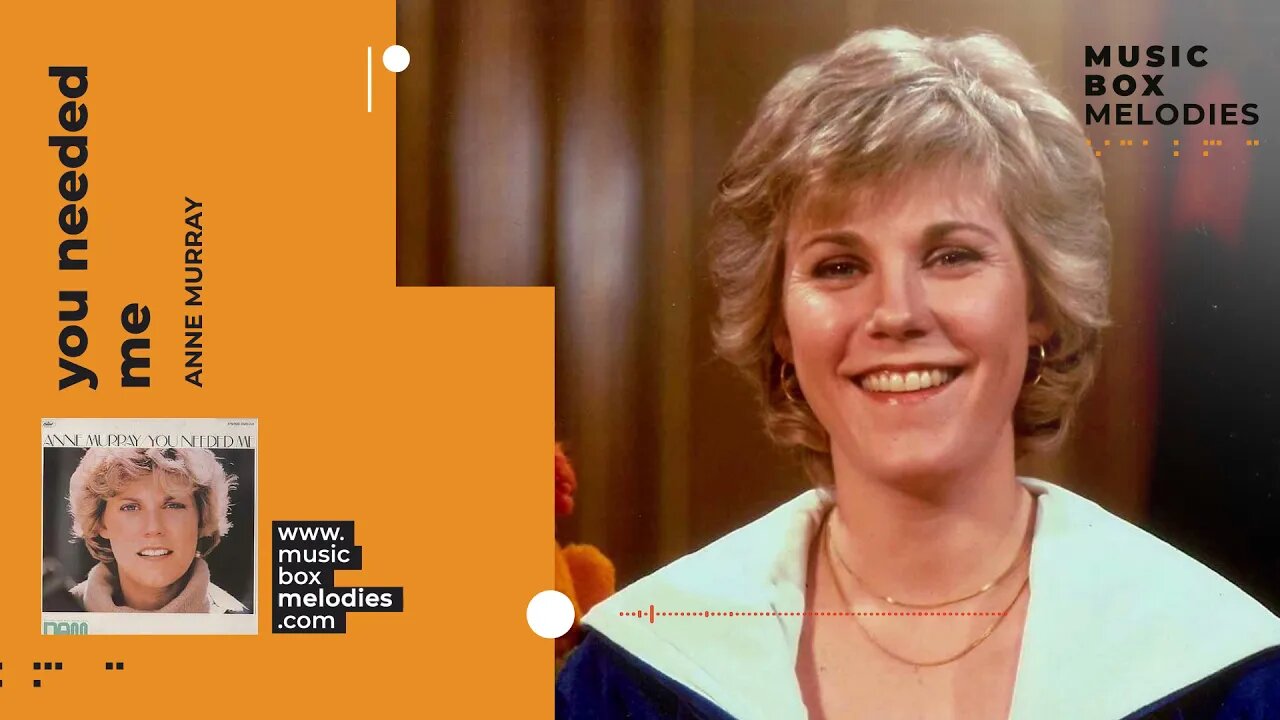 [Music box melodies] - You Needed Me by Anne Murray