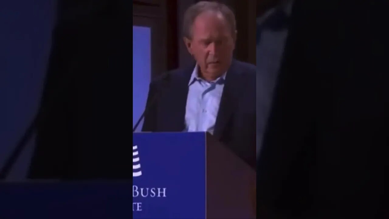George W. Bush Makes Massive Blunder in Speech on Ukraine