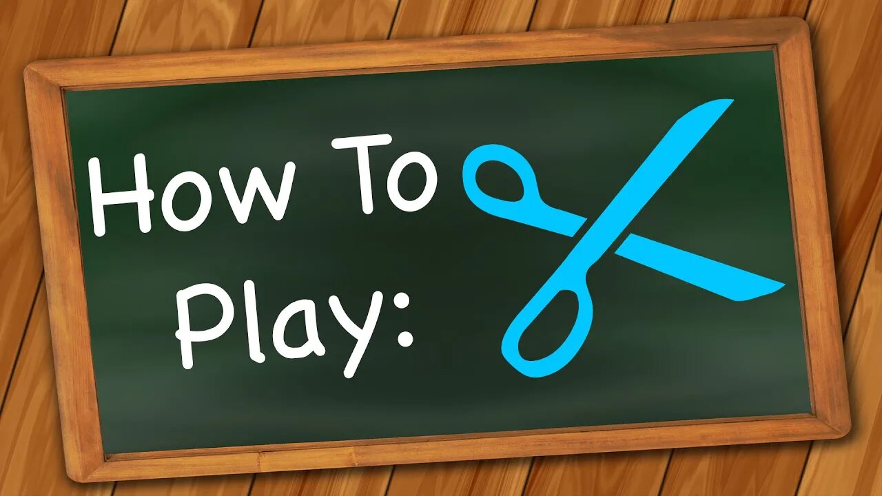 How to play The Scissor Game