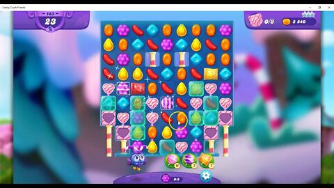 FRIENDS Level 143 Audio Talkthrough, Candy Crush Friends Saga, 36 Moves 0 Boosters