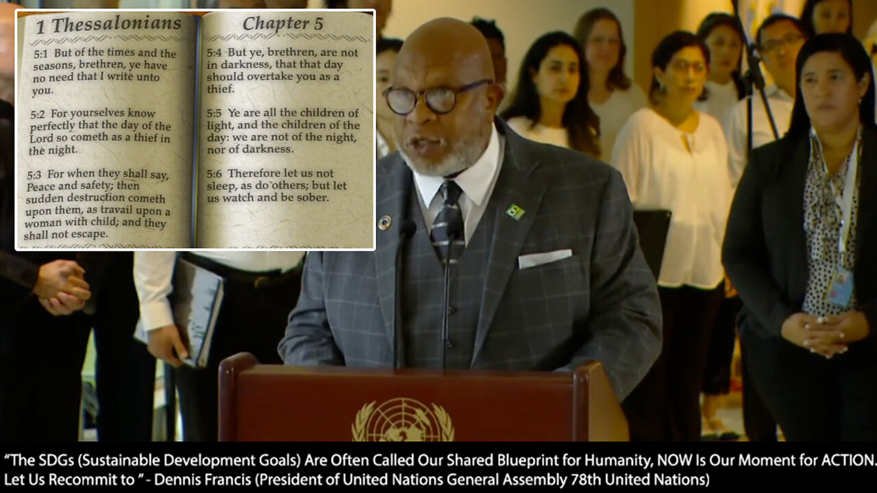 Peace & Security | “NOW Is Our Moment for ACTION. Let Us Recommit a World Where Peace & Security Are A Reality for All.” - (9/13/2013) Dennis Francis (President of 78th U.N. General Assembly 78th) + 1st Thessalonians Chapter 5