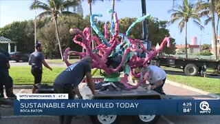 Sustainable art unveiled in Boca Raton