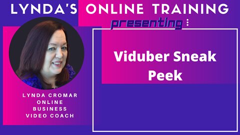 Viduber Sneak Peek