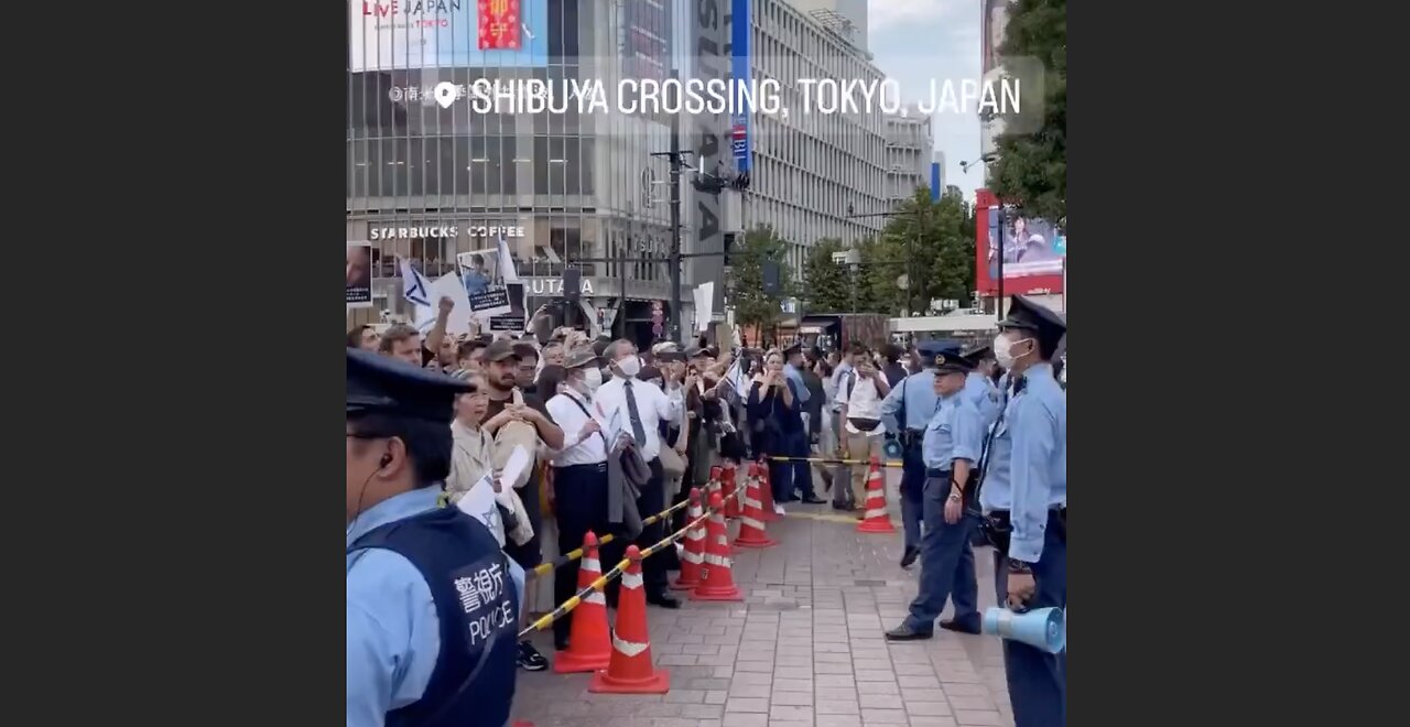 TOKYO: People sing in Hebrew 'Oseh Shalom' in solidarity with Israel and prayers for peace