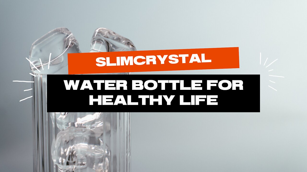 SlimCrystal Water Bottle: The Stylish Secret to Healthy Hydration and Weight Loss