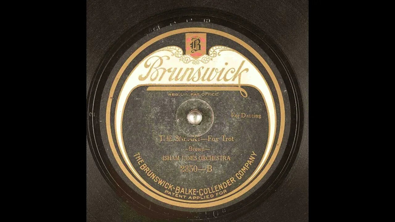 The Sneak! - Isham Jones Orchestra
