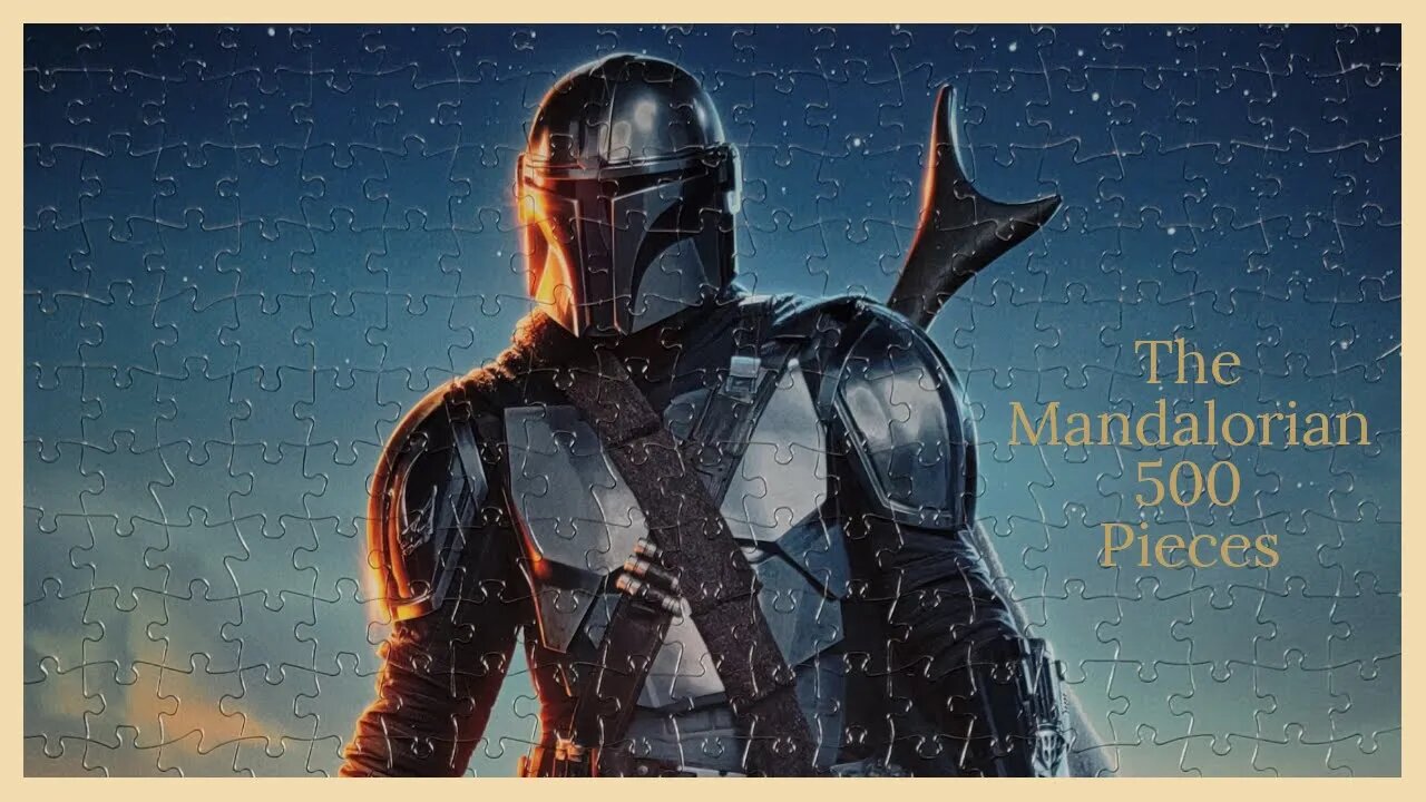 The Mandalorian “The Kid Comes With Me” 500 Piece Jigsaw Puzzle Time Lapse