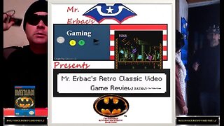 Mr. Erbac's Retro Classic Video Game Review - Batman: The Video Game (NES)
