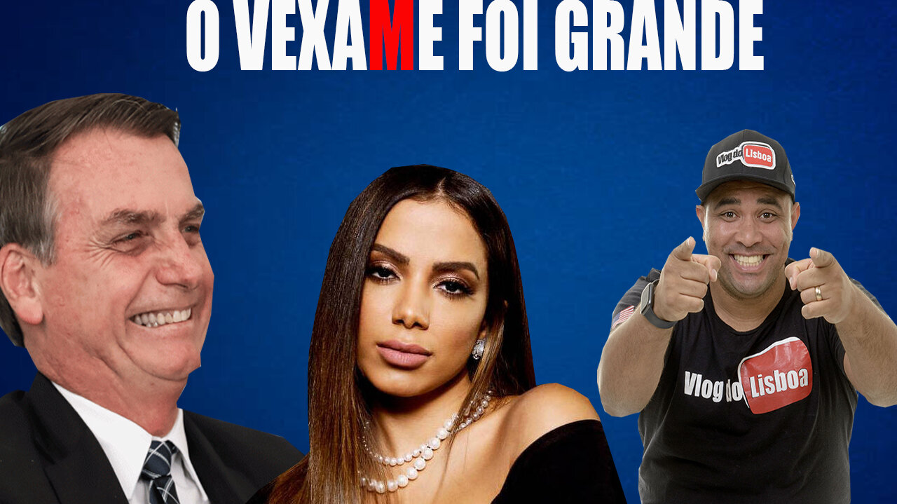 ATENÇÃO_ Bolsonaro revela perfil do seu vice para 2022 _ Anitta passa vergonha no EUA