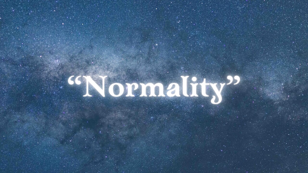 Normality - A social construct