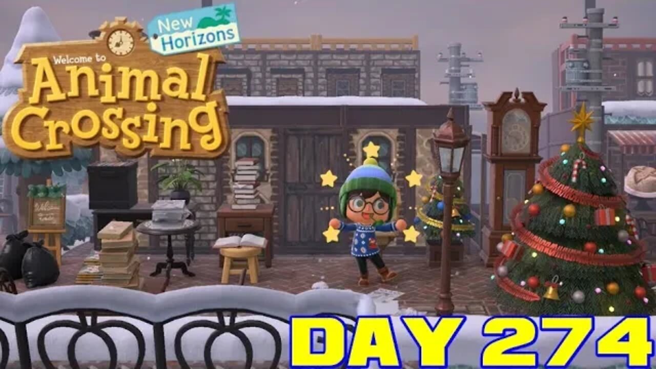 Animal Crossing: New Horizons Day 274 - Nintendo Switch Gameplay 😎Benjamillion