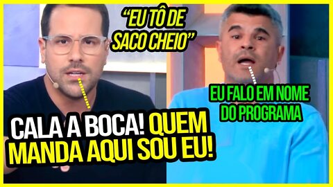 Treta pesada no jovem pan morning show - Paulo Mathias perde a paciência com Guga Noblat