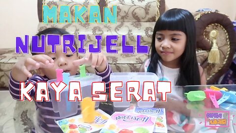 Cerita Mikaila | Nutrijel Banyak Serat... Tapi Makannya Kok Pakai Tangan…???