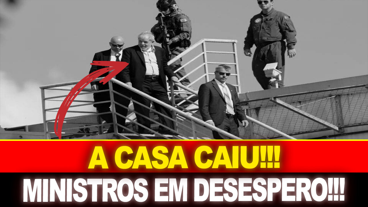 URGENTE!!! MINSITROS DE LULA ENTRAM EM DESESPERO - A CASA CAIU!!!