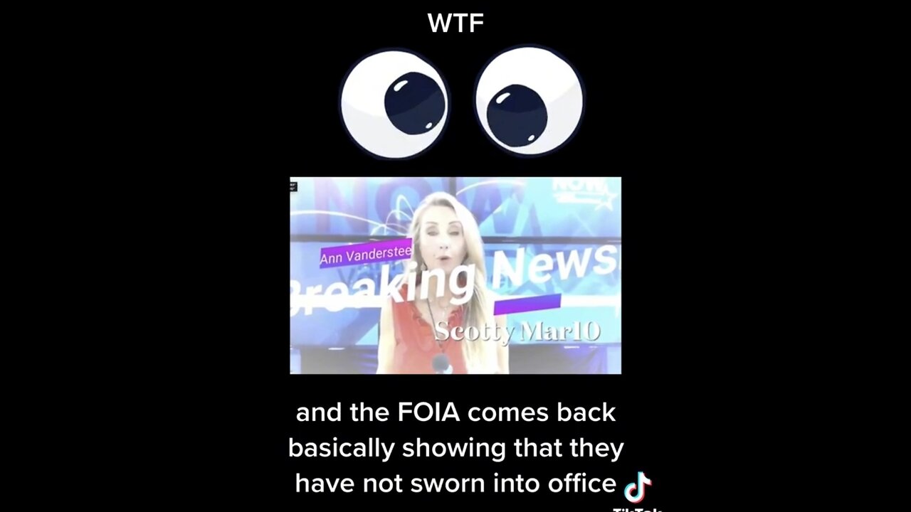 INTERESTINGš¤ SO MANY SUPPOSED GOVERNMENT OFFICIALS HAVE NEVER BEEN SWORN IN