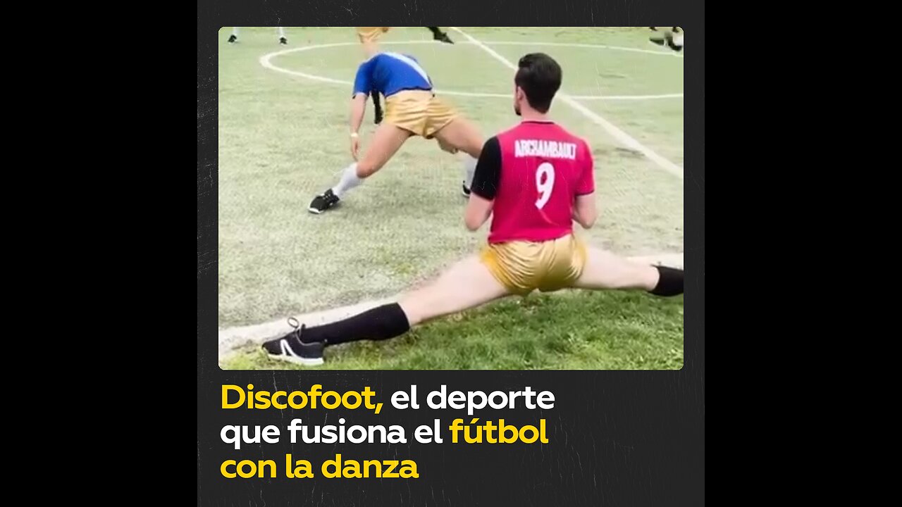 Discofoot, el deporte que mezcla el fútbol con el ballet