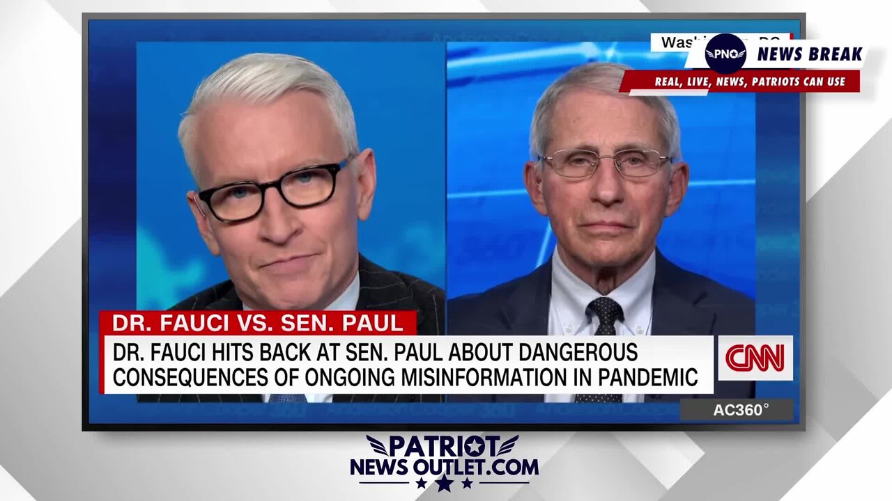 Patriot News Outlet | Dr. Fraudci Hits The Airwaves After Blistering Senate Hearing. Woe Is Me