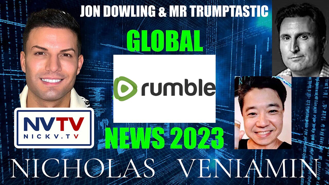 Jon Dowling & Mr Trumptastic Global Wealth Transfer News 2023 with Nicholas Veniamin