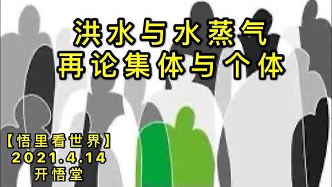 KWT1516洪水与水蒸气——再论集体与个体20210414-5【悟里看世界】