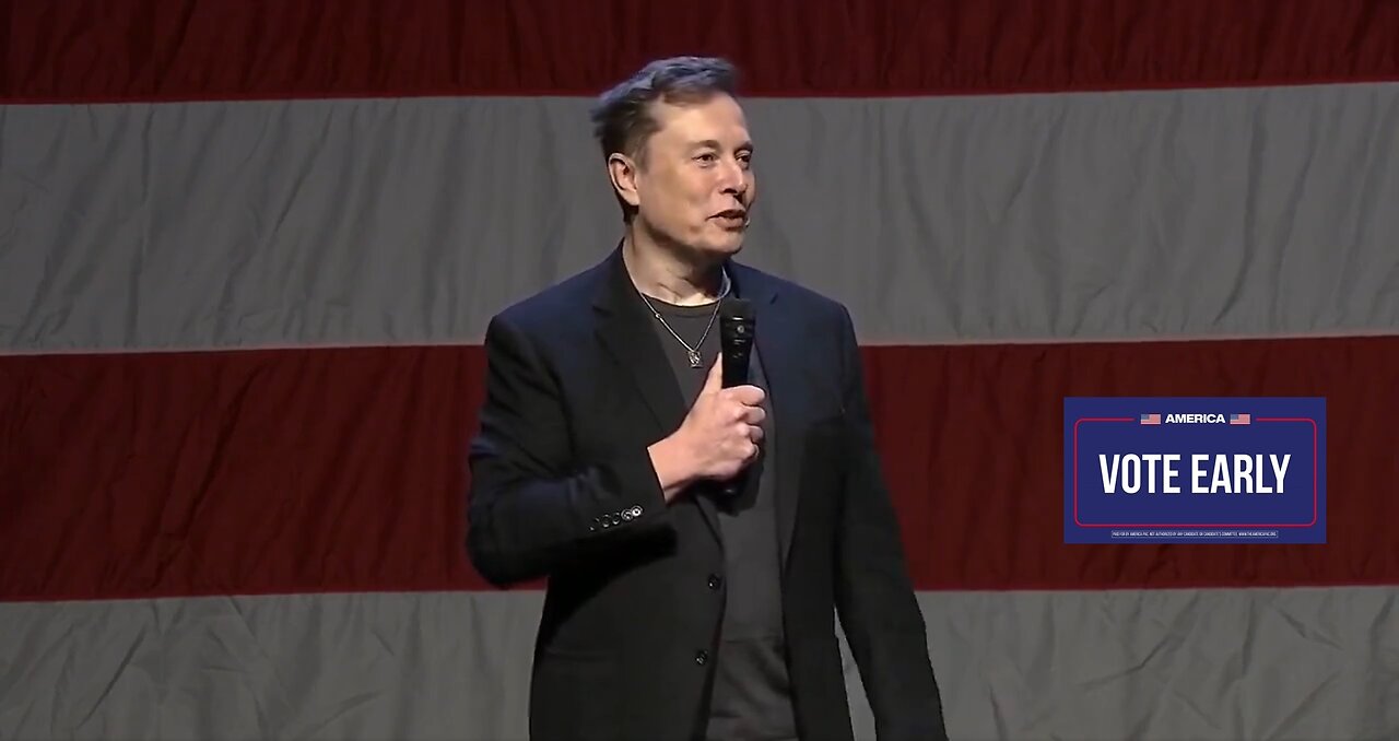 Elon Musk Speaks at a Town Hall in Pittsburgh, Pennsylvania