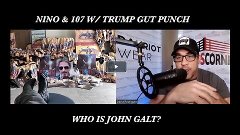 DAVID "NINO" RODRIGUEZ W/ JUAN O'SAVIN- THE TRUMP GUT PUNCH- ARREST COMING. THX John Galt