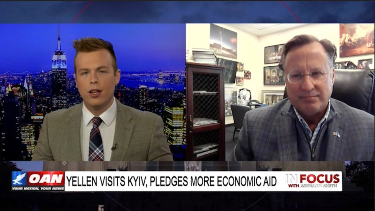 Dr. Dave Brat Reacts To Yellen's Ukraine Trip: Follow The Money | In Focus