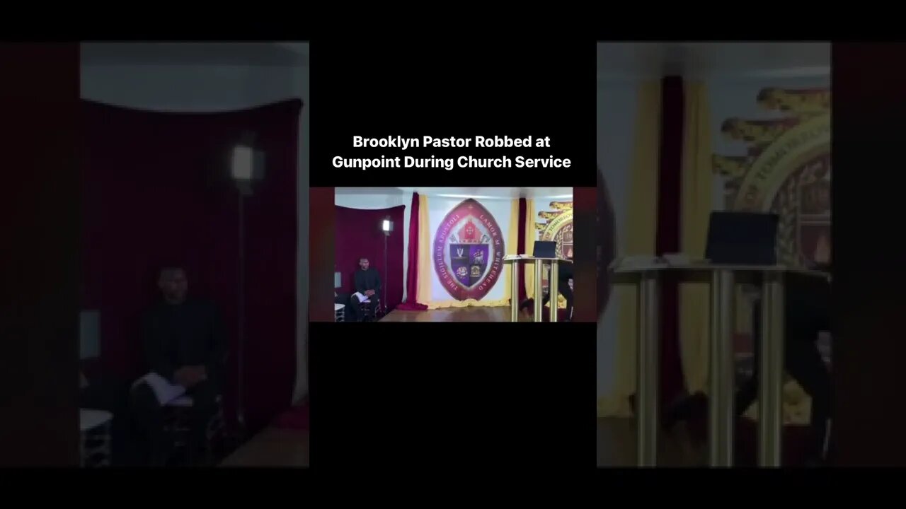 Brooklyn pastor robbed at gunpoint during church service