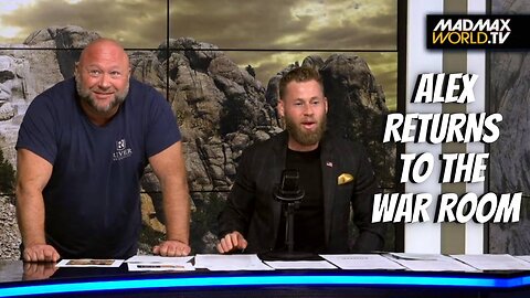Alex Jones Addresses New Mask Mandates As Baby Biden” Is Not Even Running The White House