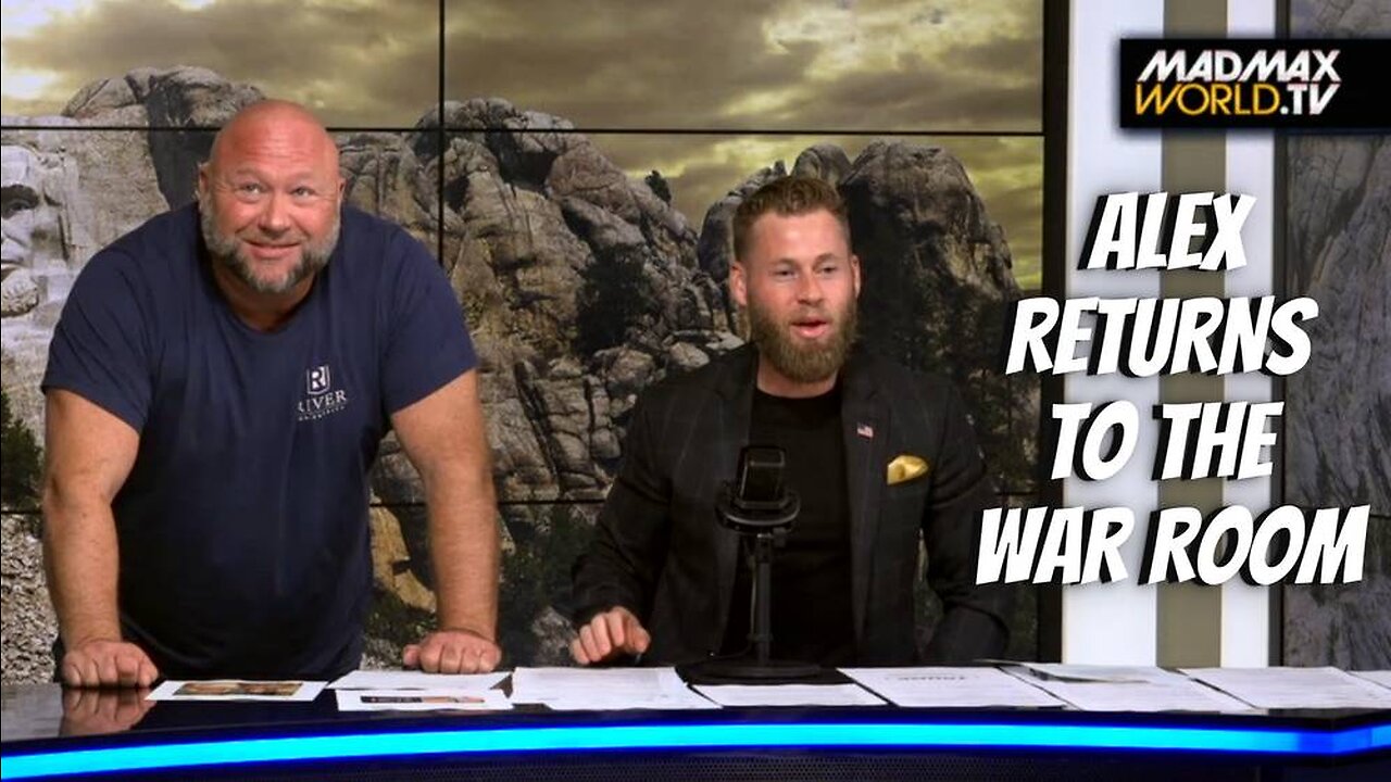 Alex Jones Addresses New Mask Mandates As Baby Biden” Is Not Even Running The White House