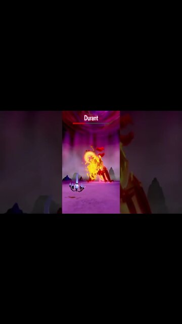 Pokémon Sword - Chandelure Used Flamethrower!