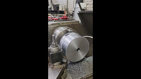 Turning a 9.75" diameter